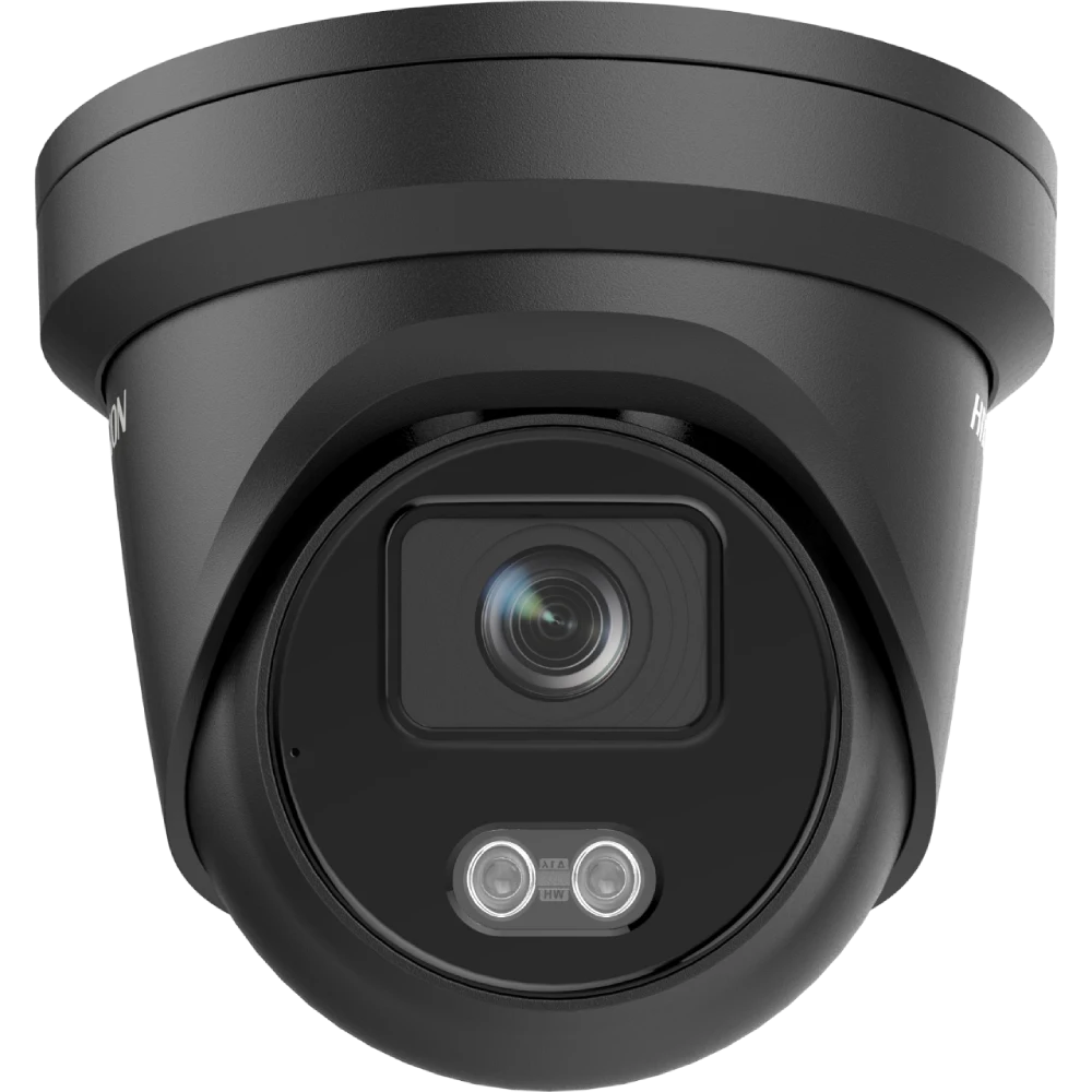 4 mp colorvu turret ip hikvision ds-2cd2347g2-lu(c) 2.8mm black