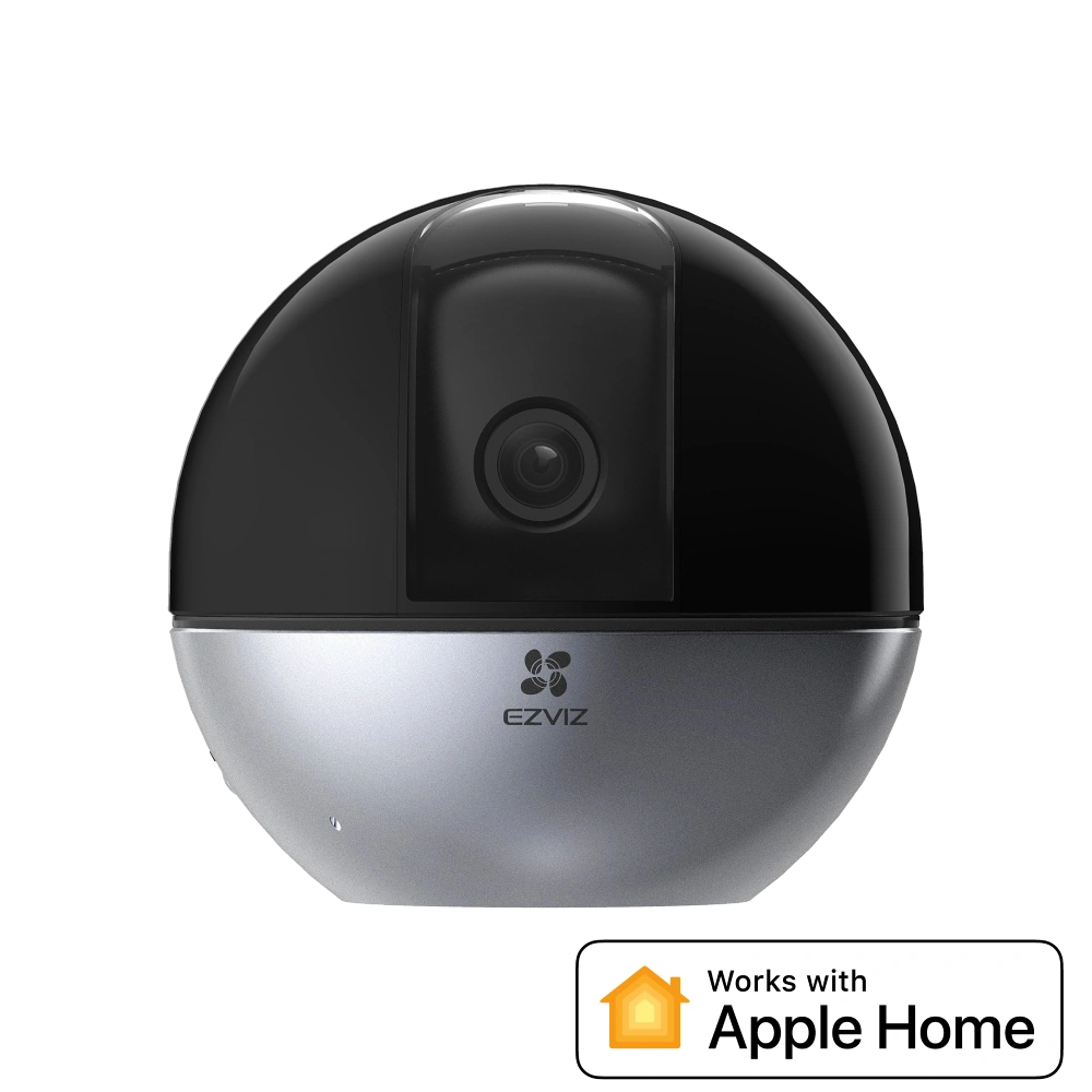 3k wi-fi apple home смарт міні камера ezviz cs-e6 (5w2f,4mm)