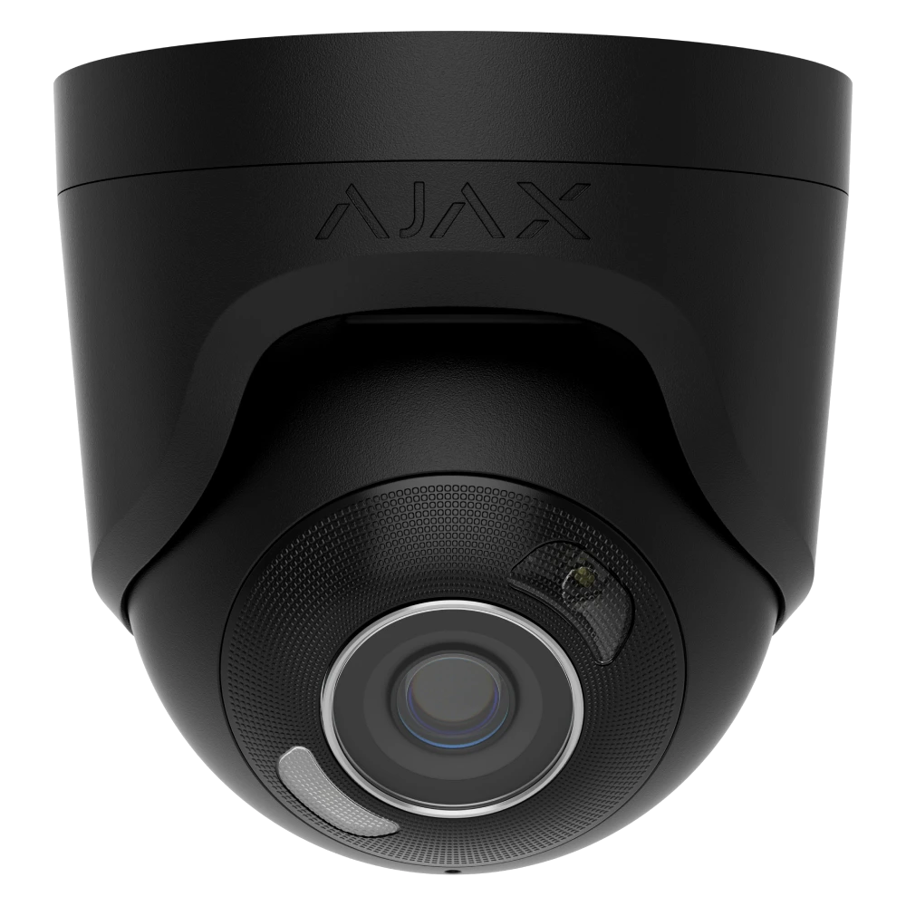 Ip видеокамера ajax ajax turretcam hl (8 mp/4 mm) black