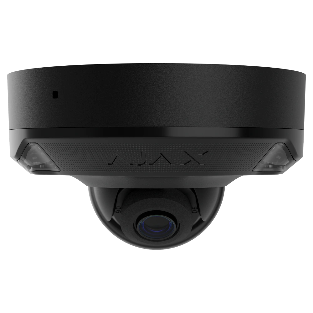 Ip видеокамера ajax ajax domecam mini hl (8 mp/2.8 mm) black