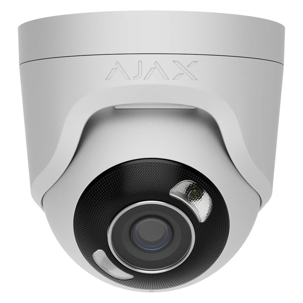 Ip видеокамера ajax ajax turretcam hl (8 mp/2.8 mm) white