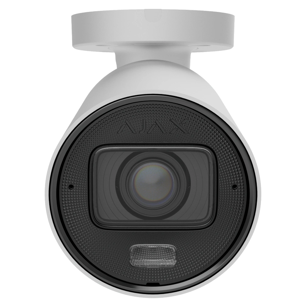 Ip відеокамера ajax ajax bulletcam hlvf (5 mp) (2.8-12мм) asp white
