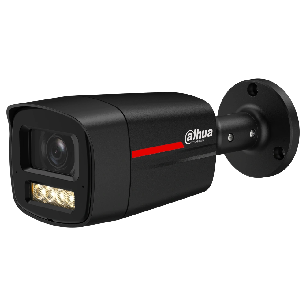 Ip відеокамера dahua dahua dh-ipc-hfw2449tl-s-prox-blk 4МП (2.8мм) wizcolor x