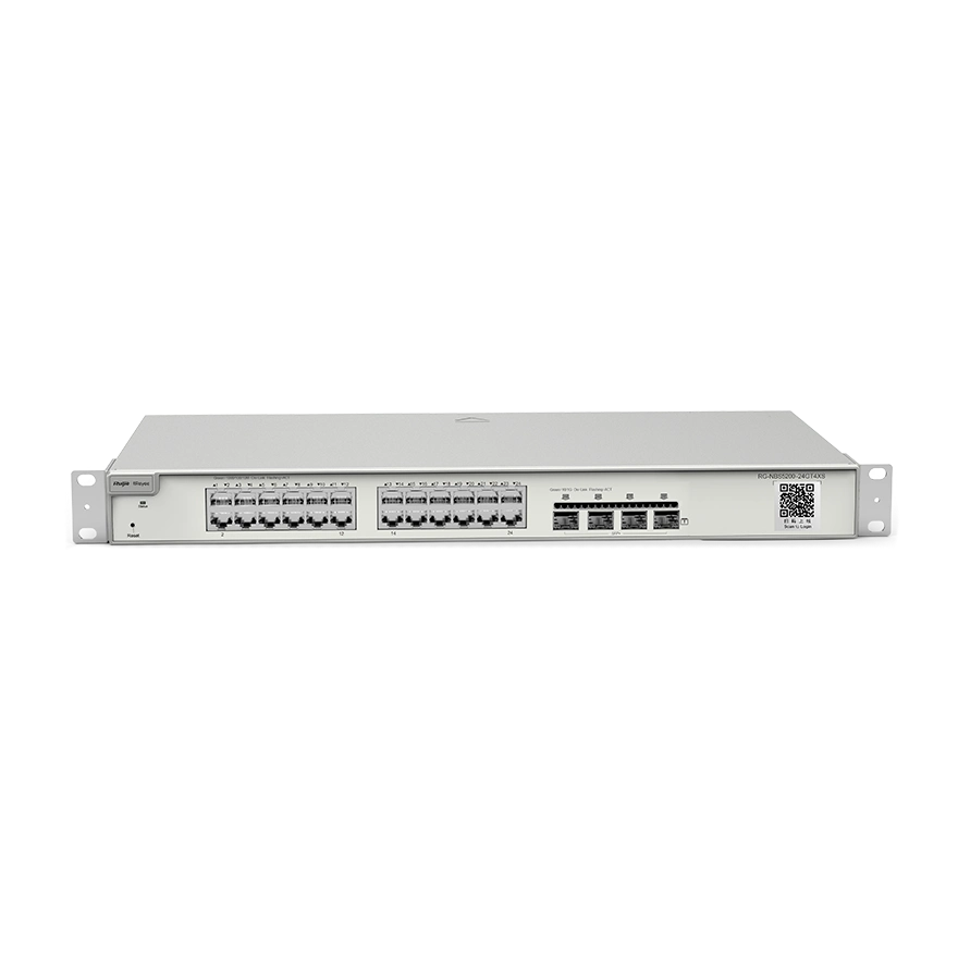 24-портовый гигабитный l2+ управляемый 10g коммутатор ruijie ruijie rg-nbs5200-24gt4xs