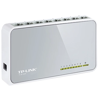 8-портовий 10/100 Мбіт/с настільний комутатор tp-link tp-link tl-sf1008d
