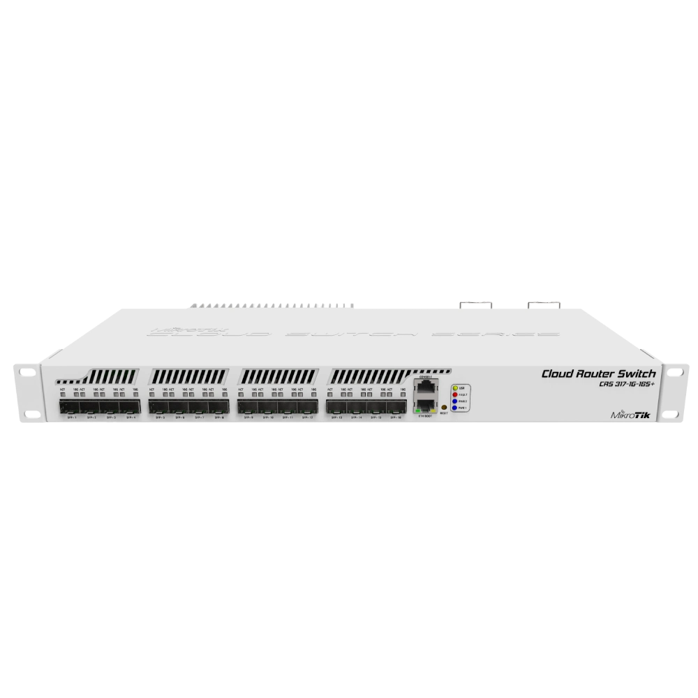 управляемый коммутатор mikrotik mikrotik crs317-1g-16s+rm