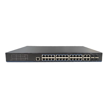 24-портовый гигабитный l2 управляемый poe+ коммутатор utepo utp3328ts-psb-l2