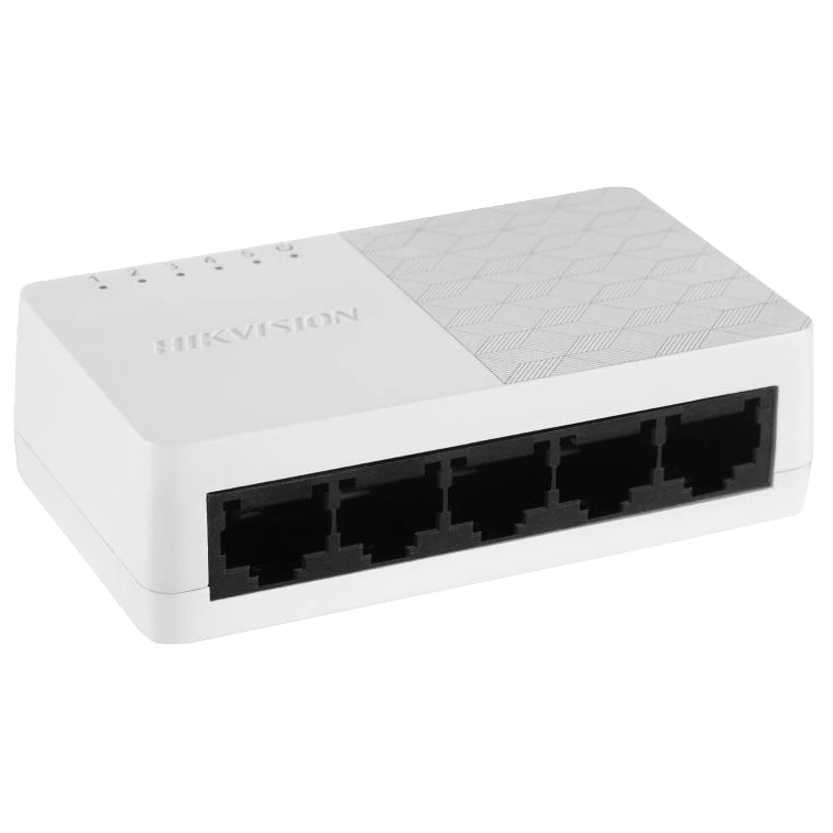 5-портовий некерований hikvision ds-3e0105d-o