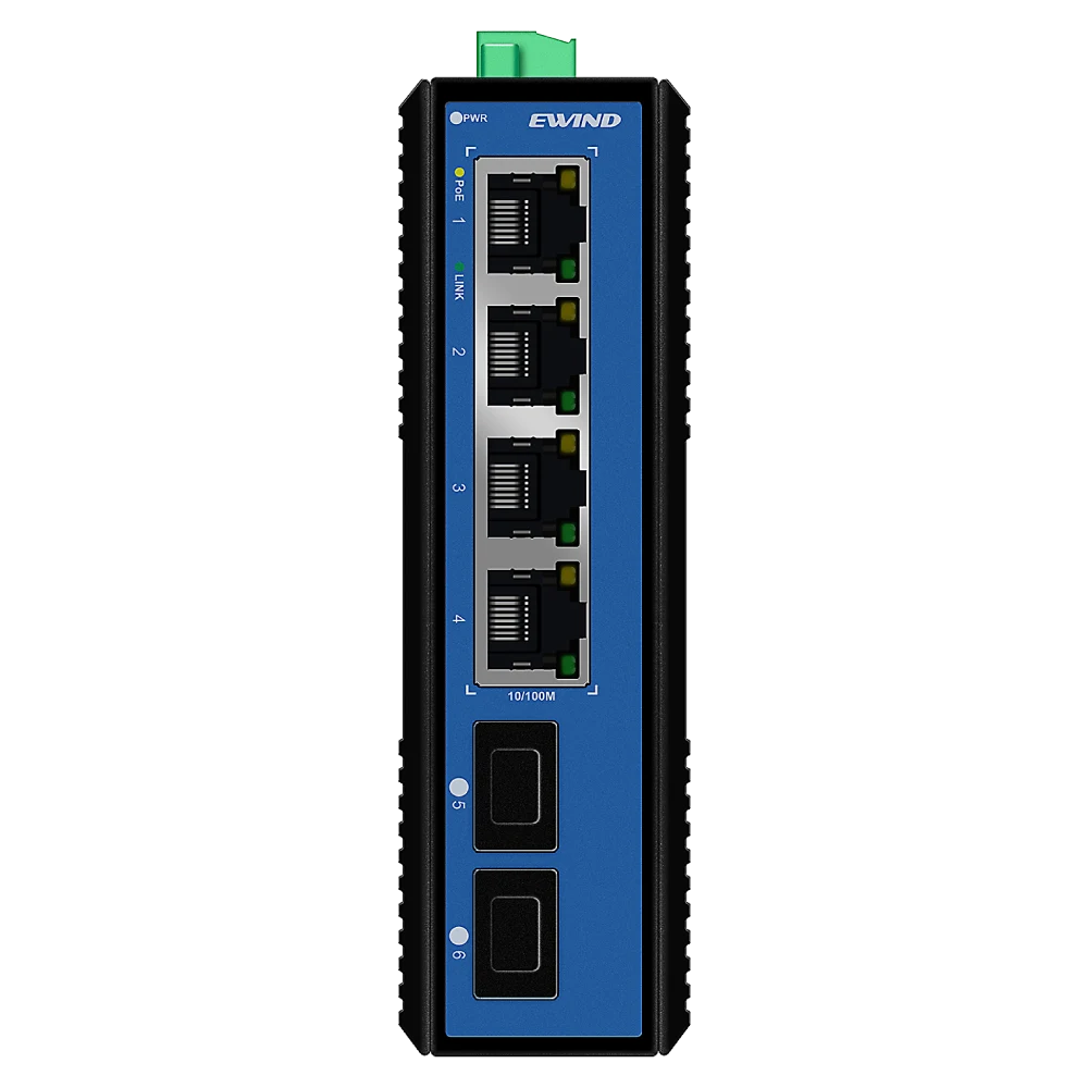 Комутатор 4 порти некерований ewind ewind ew-pis1706-4fe