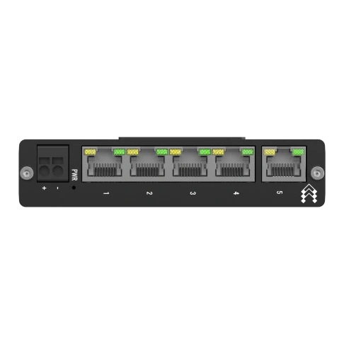 Коммутатор 5 портов неуправляемый teltonika teltonika tsw010 с монтажом на din-рейку
