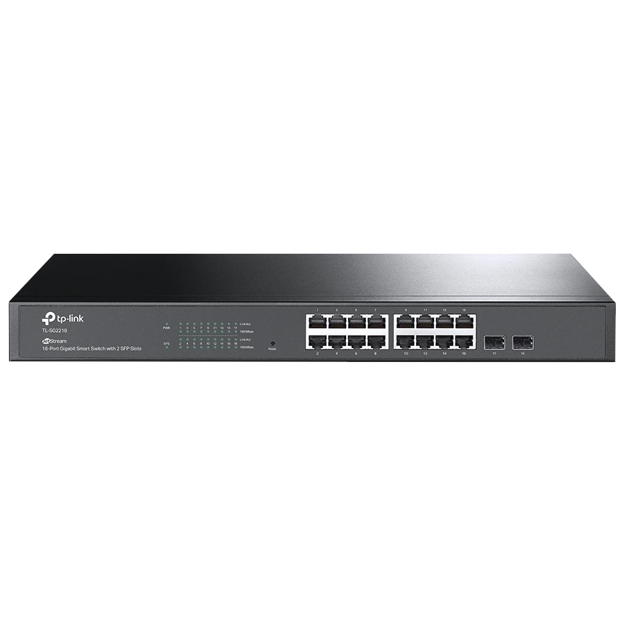 Коммутатор 16 портов управляемый tp-link tp-link sg2218 sfp