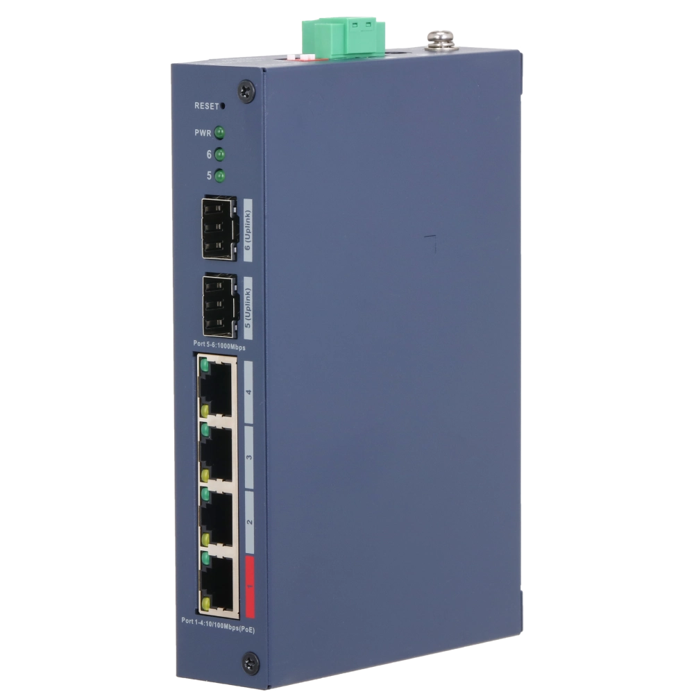 Коммутатор 6 портов управляемый dahua dahua dh-chs4206-4et-90 poe