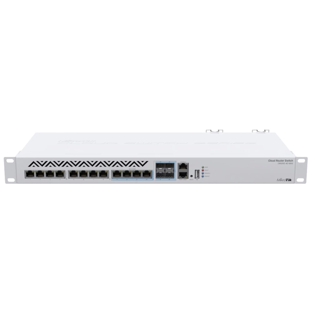 Коммутатор mikrotik mikrotik 312-4c+8xg-rm (crs312-4c+8xg-rm)