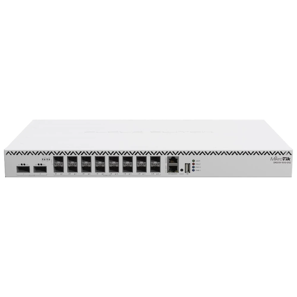 Коммутатор mikrotik mikrotik crs518-16xs-2xq-rm