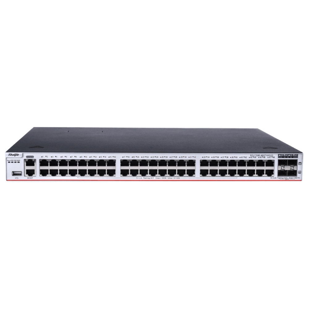 Коммутатор 48 портов управляемый ruijie ruijie rg-cs85-48gt4xs-d l3