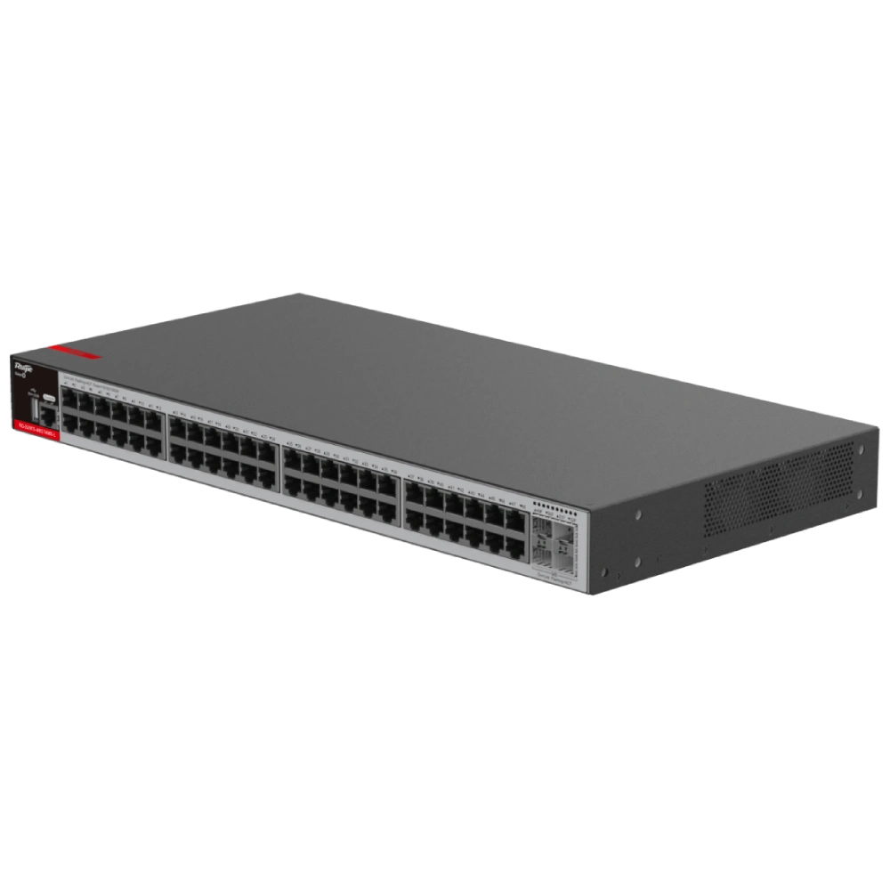 Коммутатор 52 порта управляемый ruijie ruijie rg-s2915-48gt4ms-l layer 2+