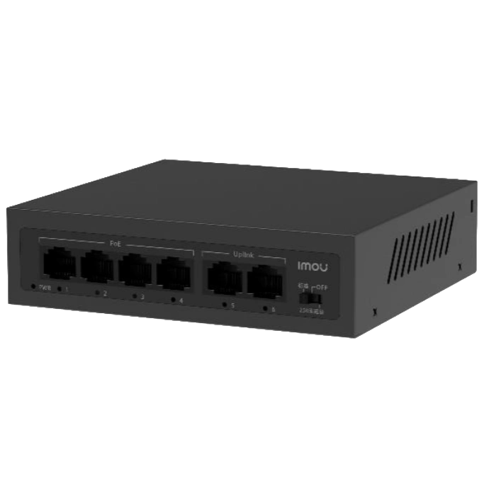 Коммутатор 6 портов неуправляемый imou imou sf106p