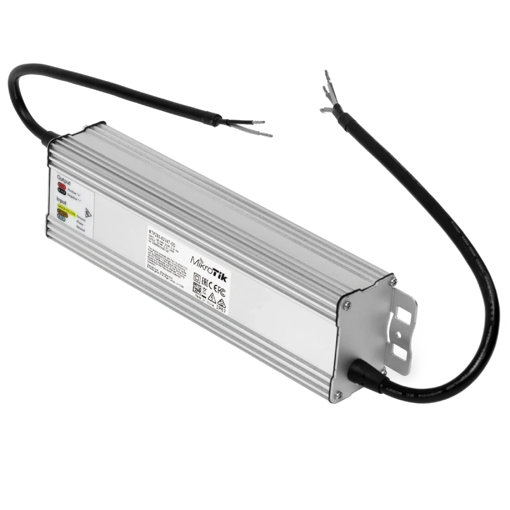 Блок питания уличный ac/dc mikrotik mikrotik mtp250-53v47-od ip67