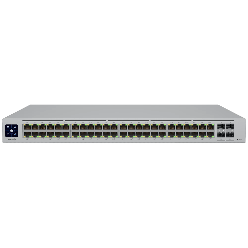 Коммутатор ubiquiti ubiquiti unifi switch pro 48 poe (usw-pro-48-poe)