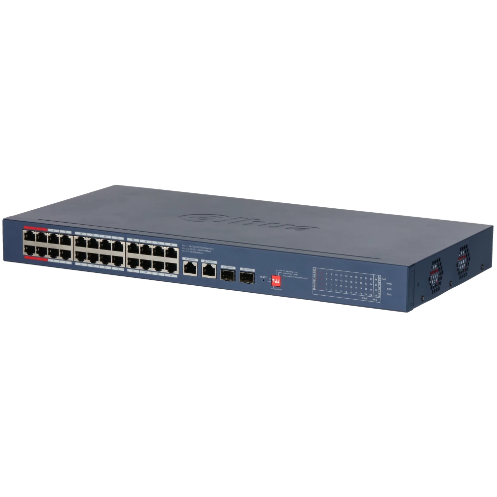 Коммутатор 26 портов управляемый dahua dahua dh-cs4228-24gt-375 poe