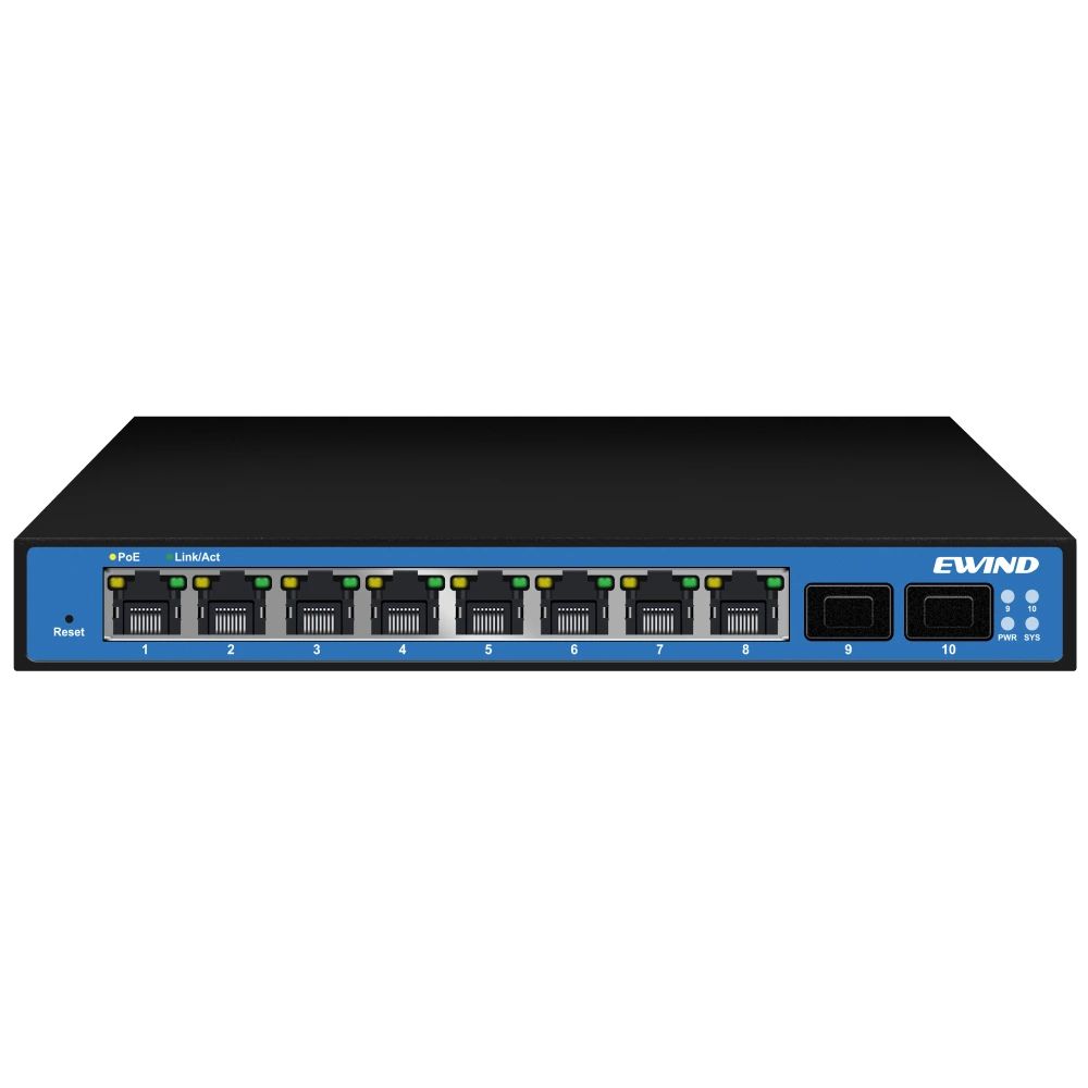 Коммутатор 10 портов управляемый ewind ewind ew-s2910sm-dp poe