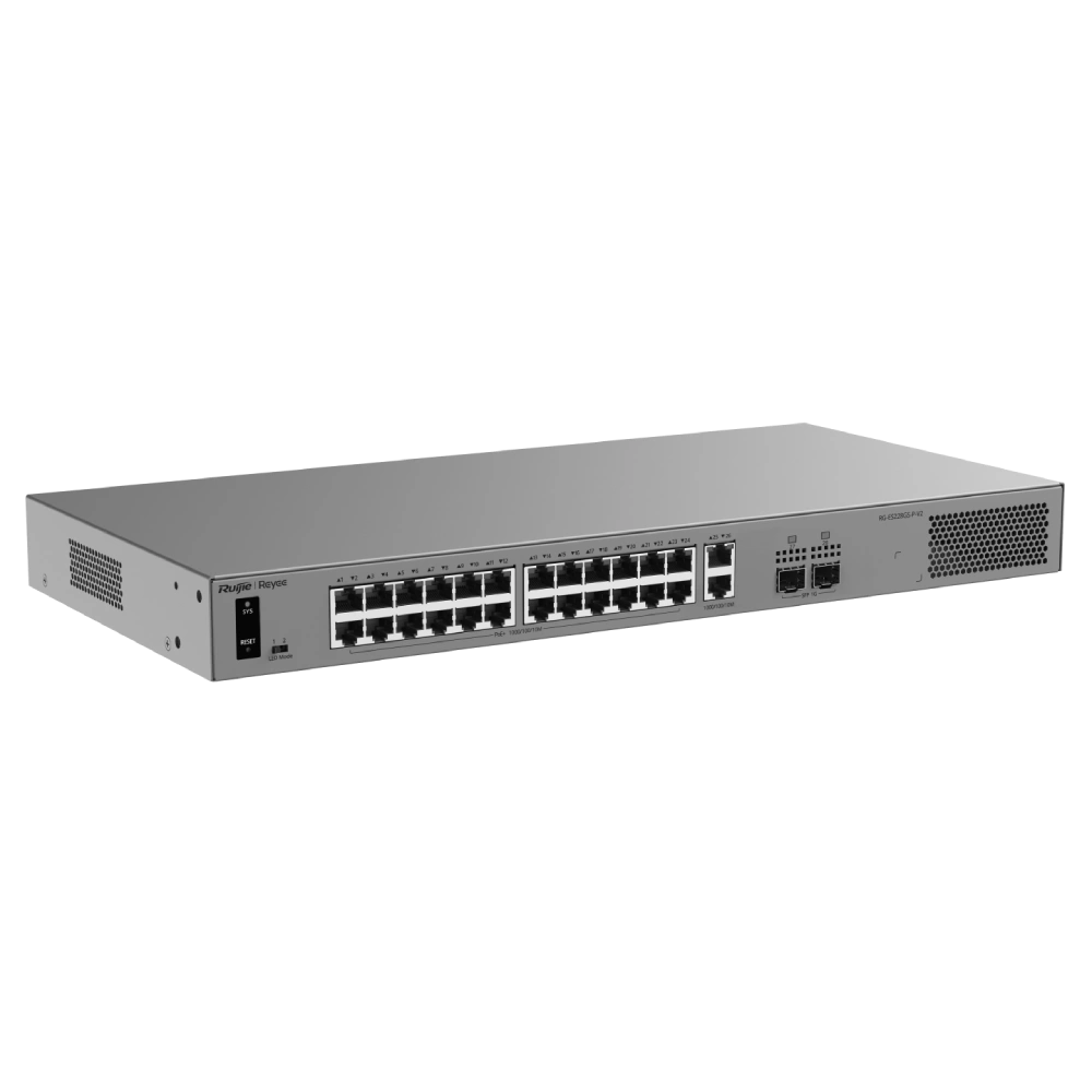 Комутатор 28 портів керований ruijie ruijie reyee rg-es228gs-p-v2 poe