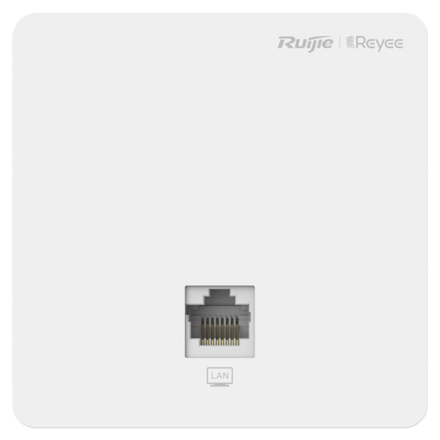 Двохдіапазонна настінна точка доступу серії ruijie reyee ruijie rg-rap1200(f)