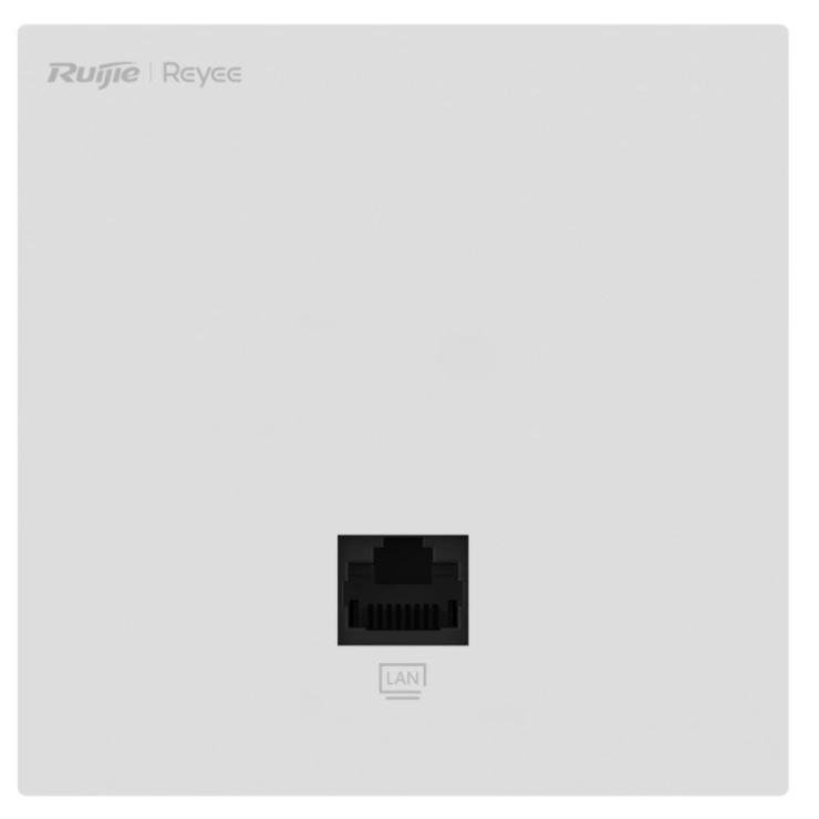 Двухдиапазонная гигабитная wifi 6 настенная точка доступа ruijie ruijie reyee rg-rap1261