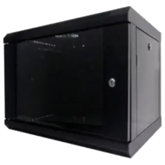 Шкаф коммутационный настенный hypernet wmnc-9u-flat-black