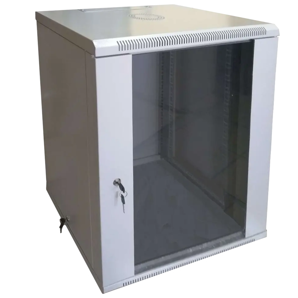 Шкаф коммутационный настенный разборной hypernet 15u wmnc-15u-flat