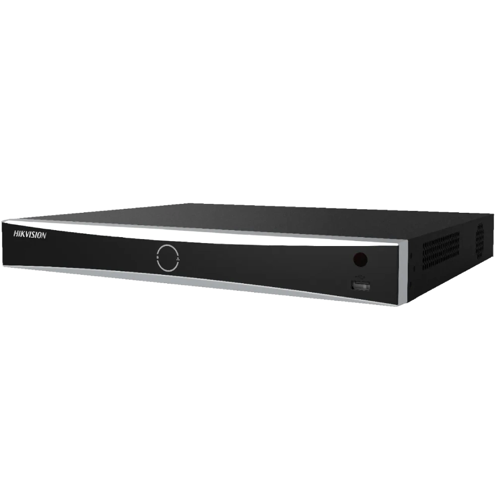 Відеореєстратор hikvision hikvision ds-7616nxi-k2(d) 16-канальный acusense 4k 1u