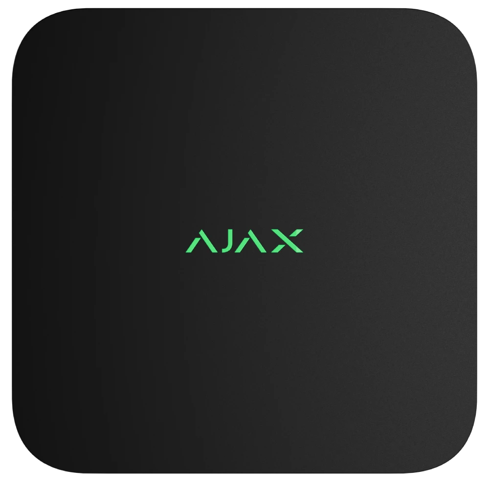 Відеореєстратор ajax ajax nvr dc (16ch) black