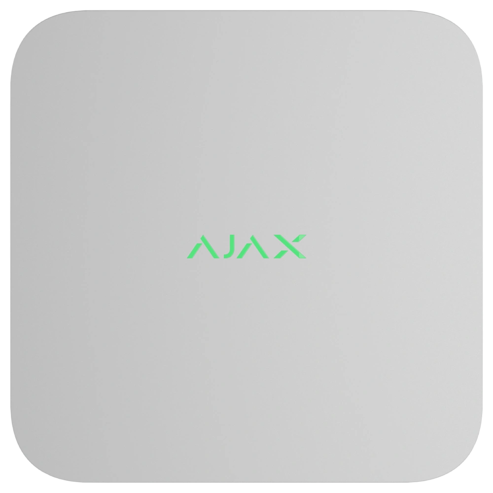 Відеореєстратор ajax ajax nvr dc (8ch) white