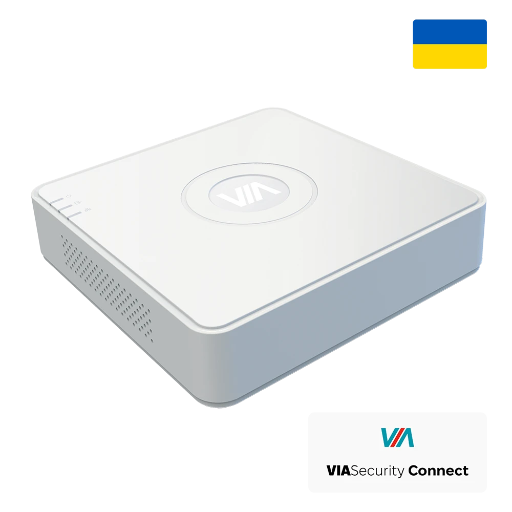 Відеореєстратор viasecurity via security via-nvr08v1q 8-канальний