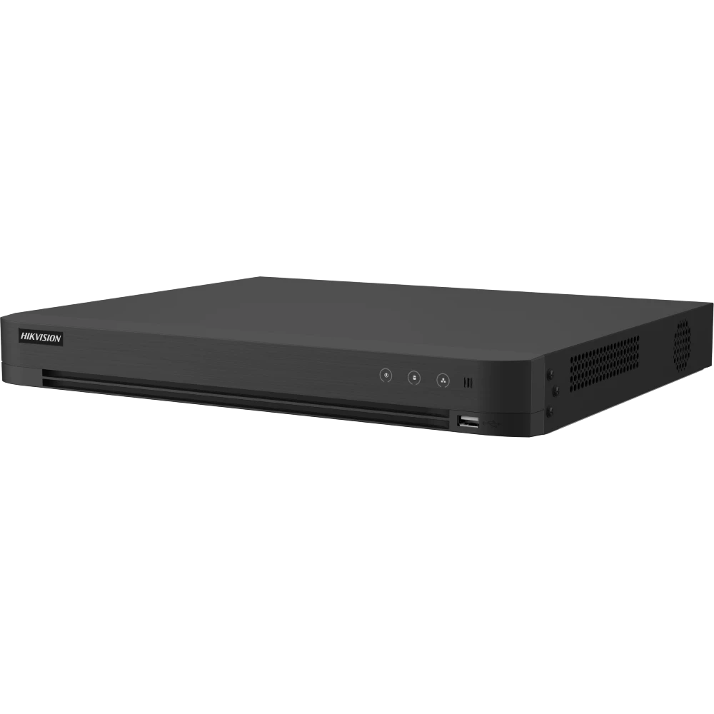 Відеореєстратор hikvision hikvision ids-7208hthi-m2/xt(std) 8-канальний 2 hdd 1u acusense