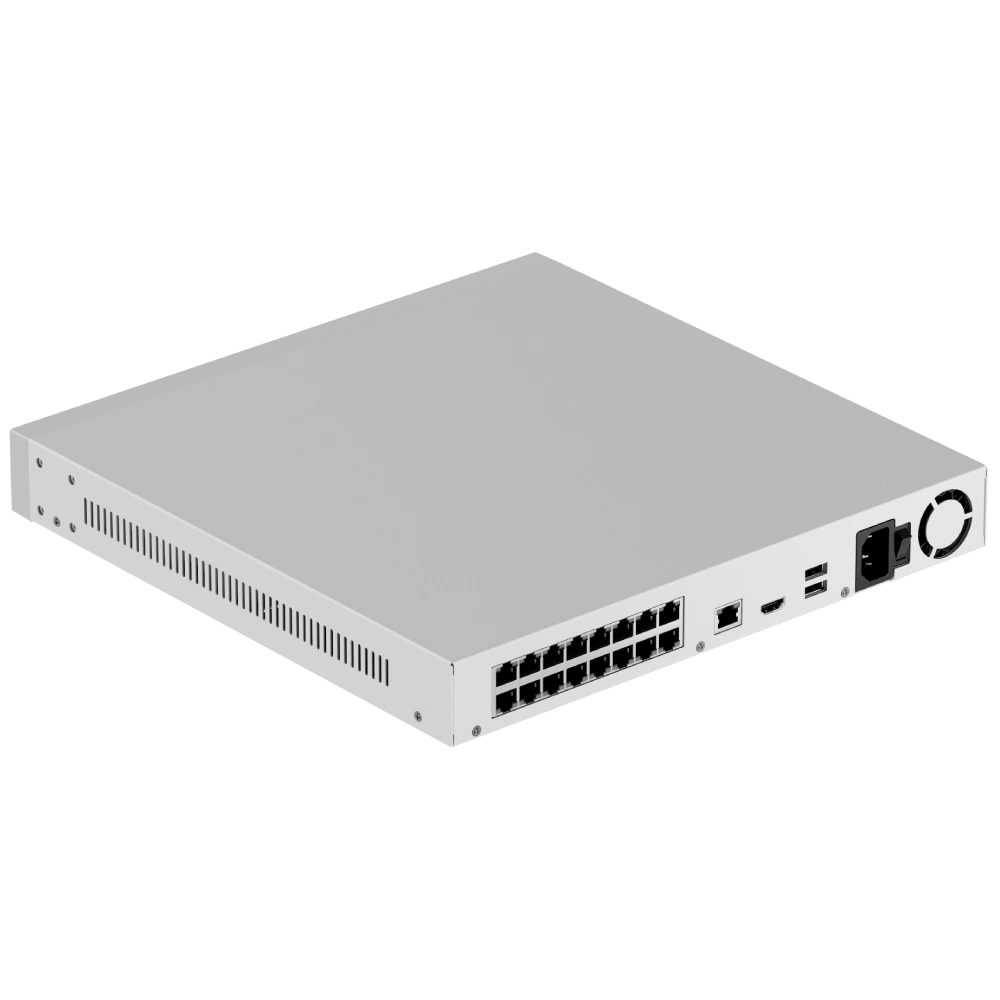 Відеореєстратор ajax ajax superior nvr h2dai16pac (32ch) white 24ТБ poe ai