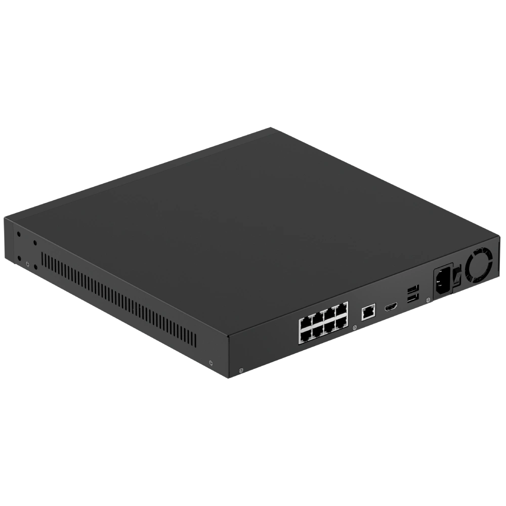 Відеореєстратор ajax ajax superior nvr h2dai8pac (16ch) black 24ТБ poe ai