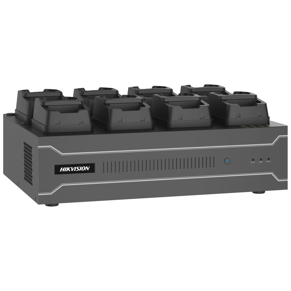 Настільна док-станція на 8 портів hikvision hikvision ds-mds001/2t/8(b)(mcw409)