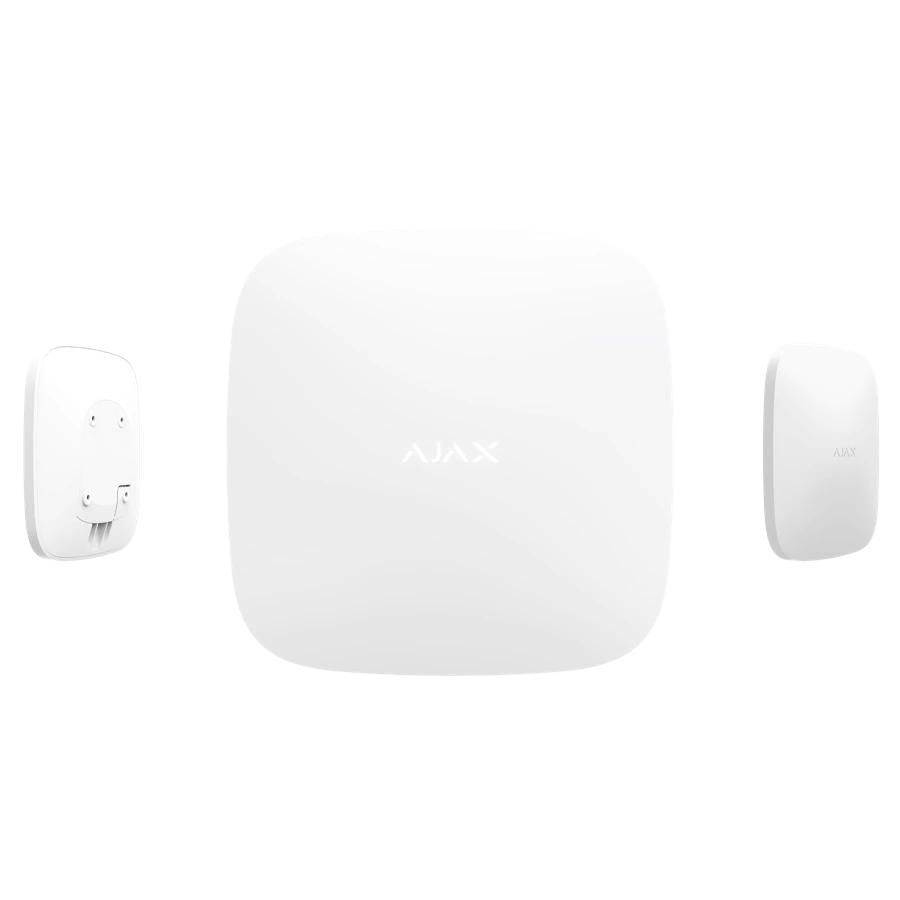 Ajax hub (8eu) ua white охоронна централь - Аякс хаб білий