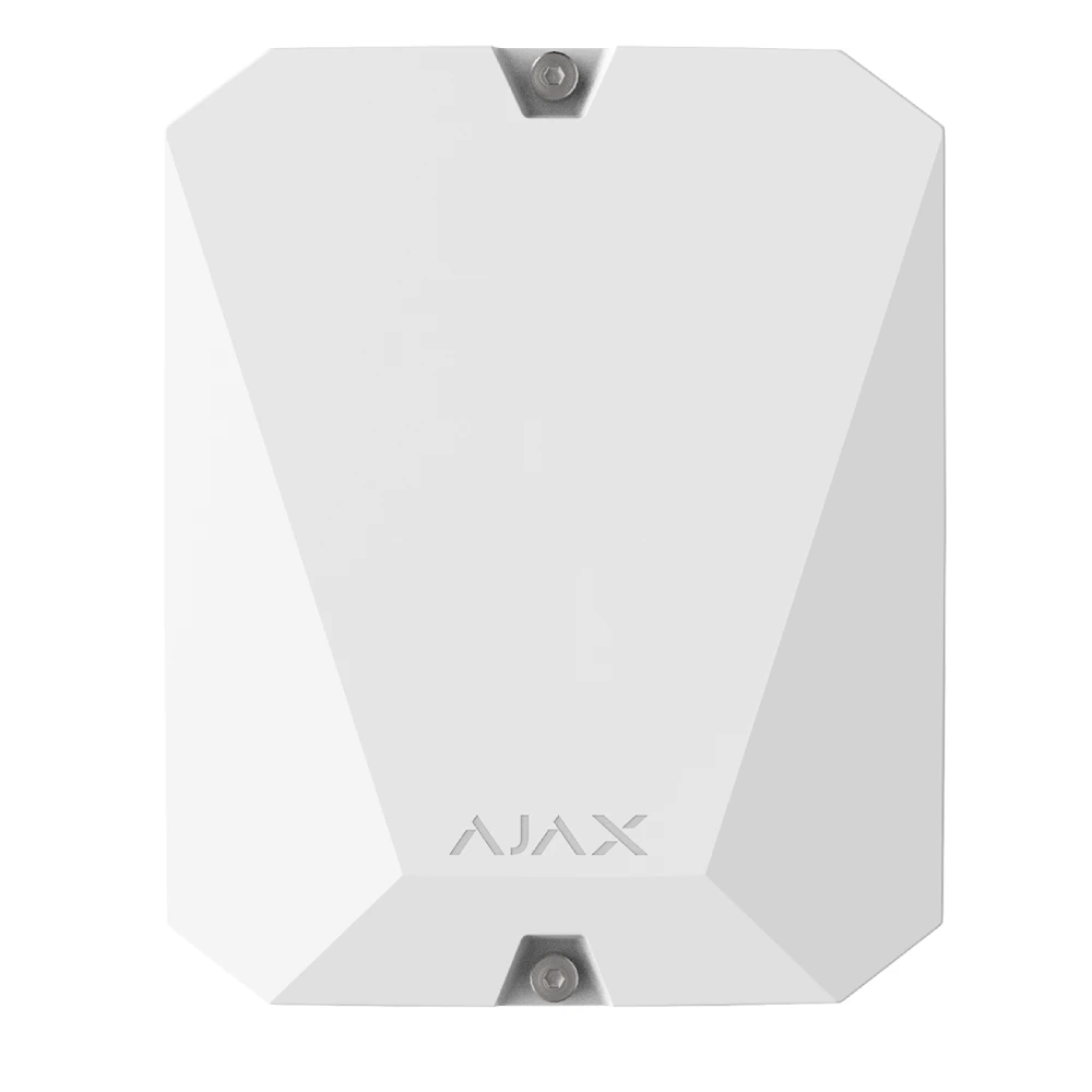 Модуль інтеграції сторонніх дротових датчиків ajax multitransmitter (Аякс МультиТрансміттер) Білий
