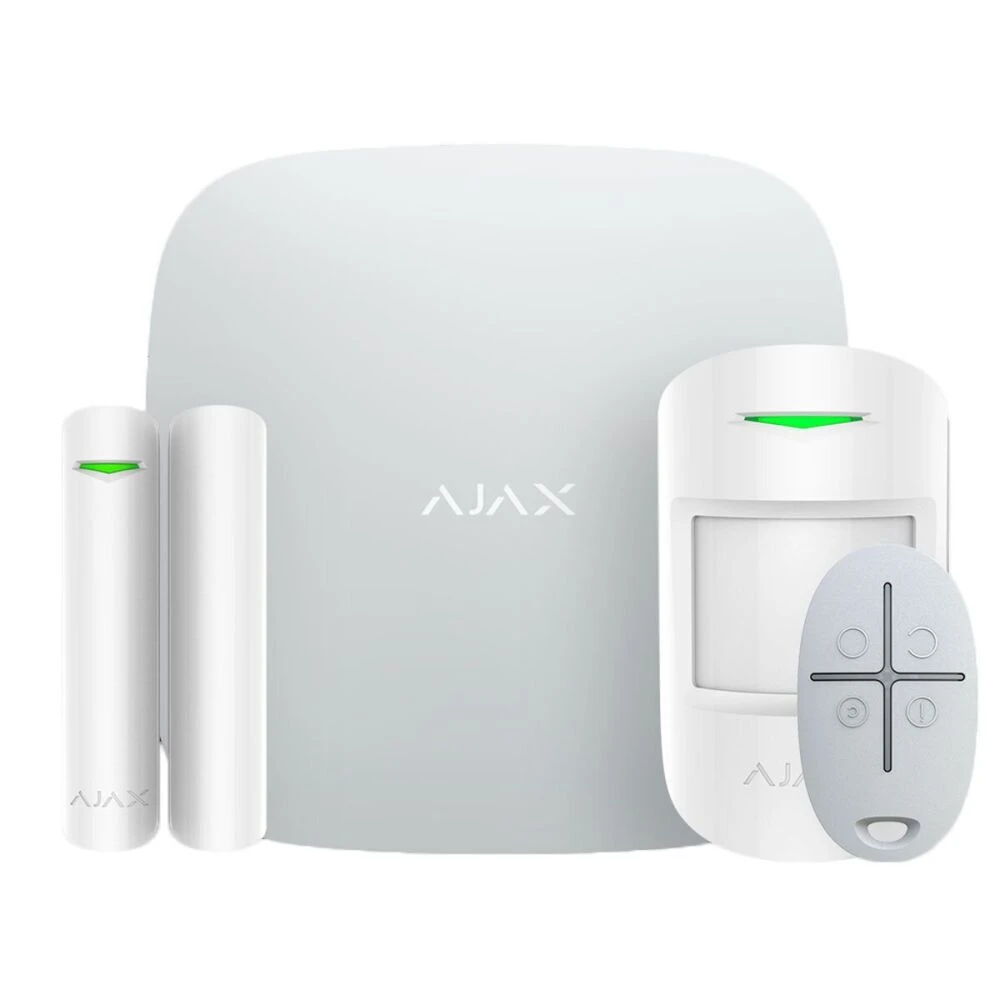 Комплект охранной сигнализации ajax starterkit 2 (8eu) white