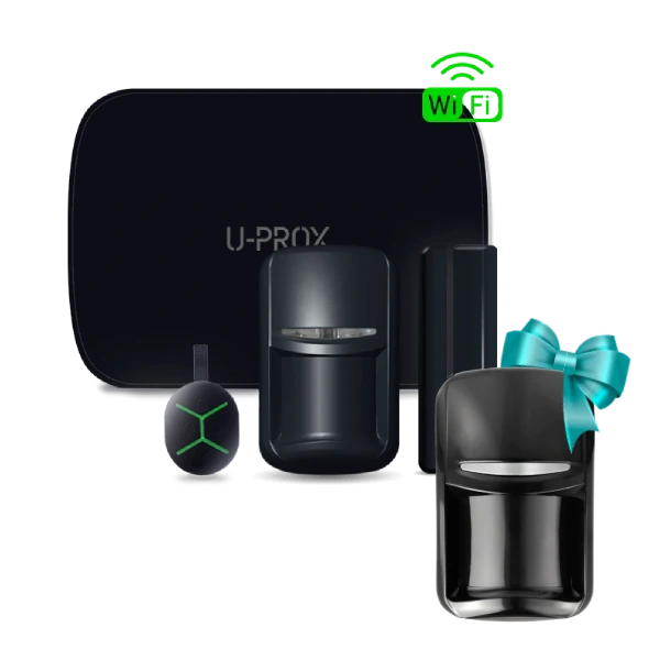 Комплект u-prox mpx l kf kit black u-prox + u-prox pir black в подарунок