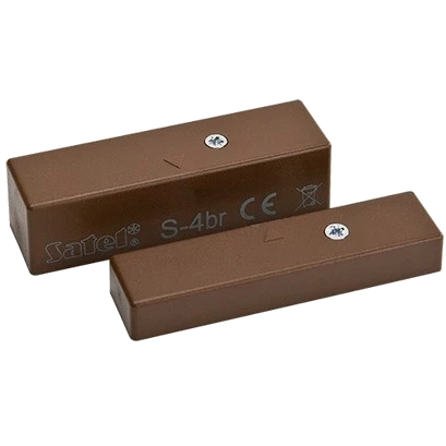 Дротовий магнітоконтактний сповіщувач satel satel s-4 br