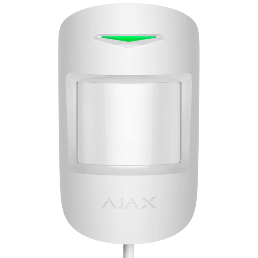 Проводной извещатель движения ajax ajax motionprotect plus fibra white