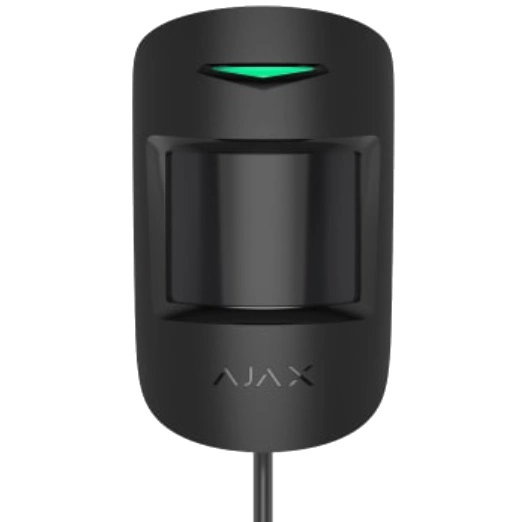 Дротовий сповіщувач руху ajax motionprotect fibra black - Сповіщувач Аякс