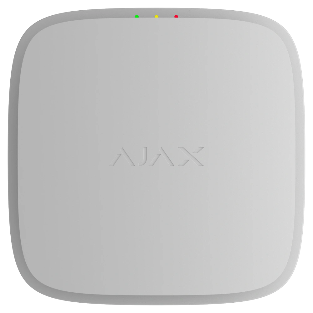 Извещатель ajax ajax en54 fireprotect (smoke/sounder) white пожарный дымовый со звуковым оповещением