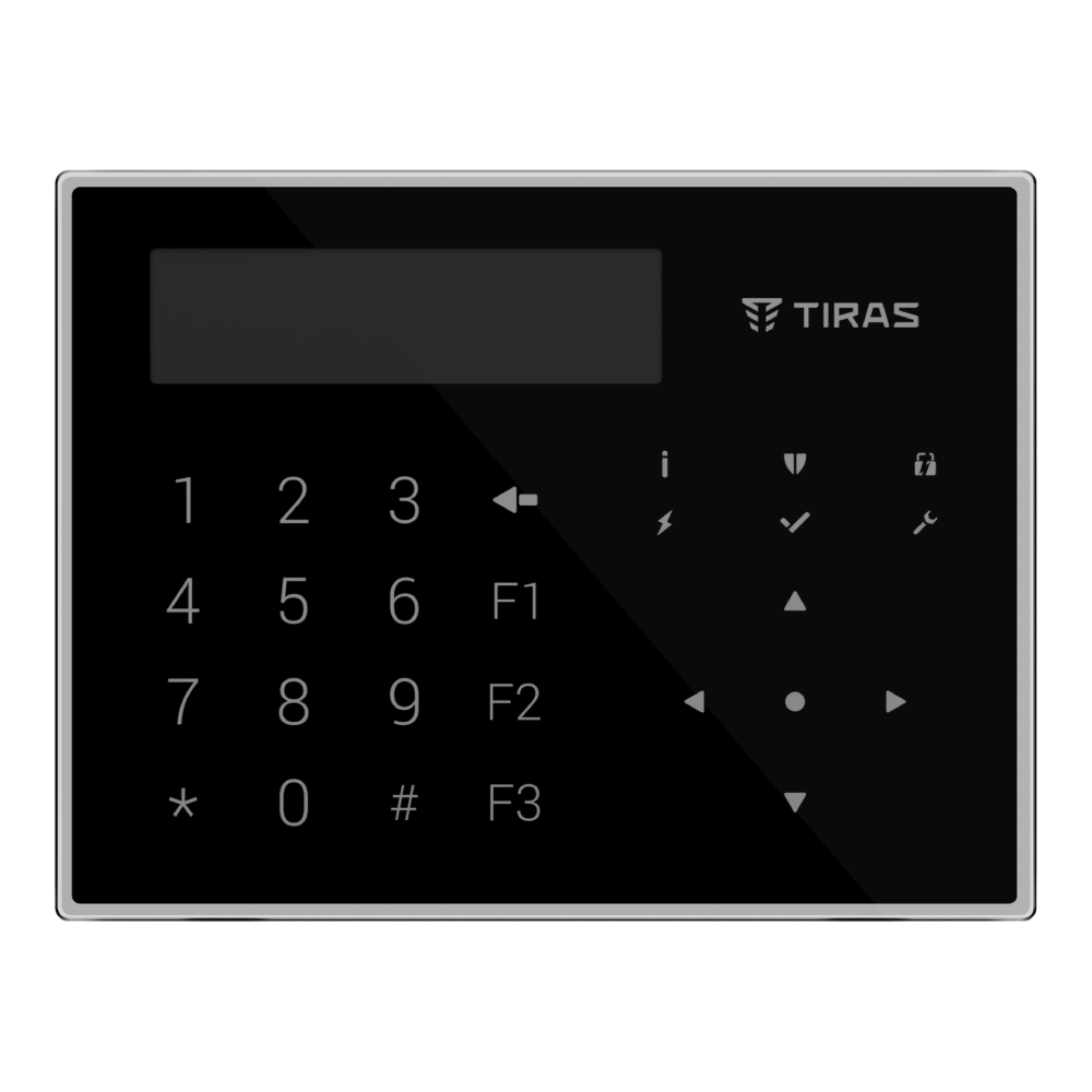 Клавиатура Тирас tiras tiras k- glcd (black)