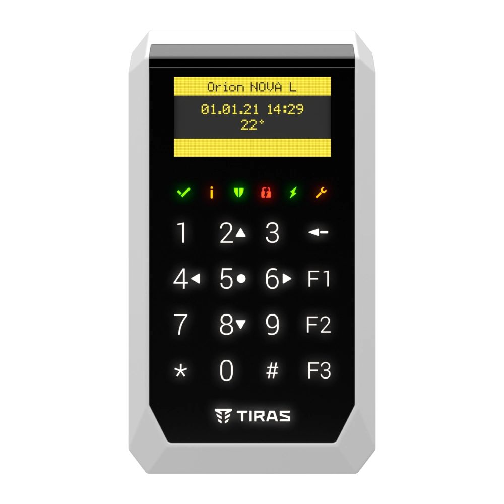 Сенсорная oled клавиатура Тирас tiras tiras k-pad oled+