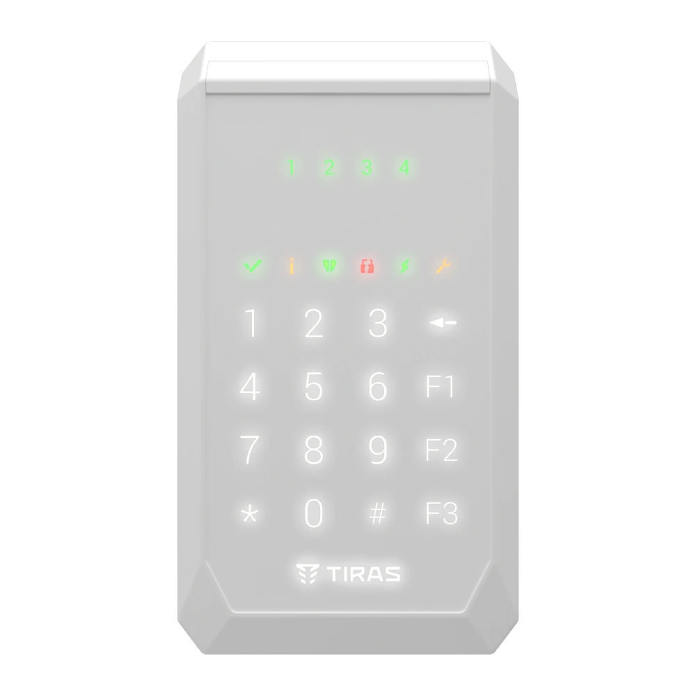 Клавиатура Тирас tiras tiras k-pad4 (white)