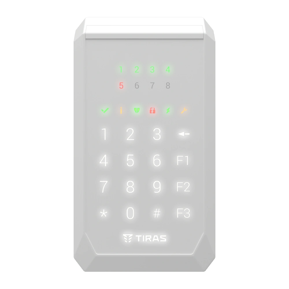 Клавиатура Тирас tiras tiras k-pad8+(white)